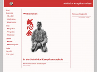seishinkai-kampfkunstschule.ch Webseite Vorschau