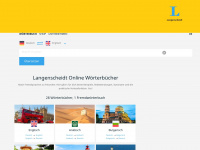 de.langenscheidt.com Webseite Vorschau