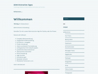 administrationapps.wordpress.com Webseite Vorschau