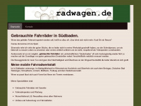 radwagen.de Webseite Vorschau