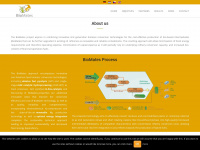 biomates.eu Webseite Vorschau