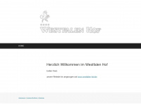 westfalen-hof-rahden.de Webseite Vorschau
