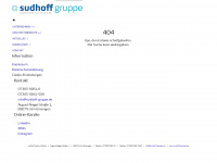 sudhoff-gruppe.de Webseite Vorschau