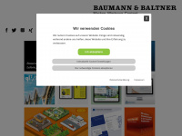 baumann-baltner.de Webseite Vorschau