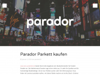 parador.wordpress.com Webseite Vorschau