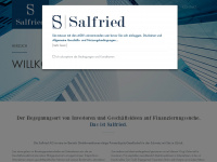 salfried.ch Webseite Vorschau