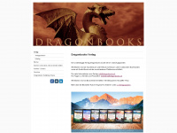 dragonbooks.ch Webseite Vorschau