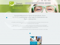 dental-keramik-becker.de Webseite Vorschau
