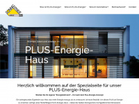 sonnleitner-plusenergiehaus.de Webseite Vorschau