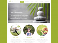yoga-impulse.eu Webseite Vorschau
