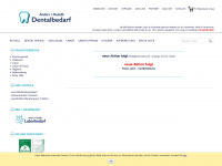 anders-dentalbedarf.com Webseite Vorschau