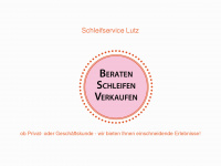 schleifservice-lutz.de Webseite Vorschau
