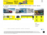 opel-donau-autohaus-neu-ulm.de Webseite Vorschau