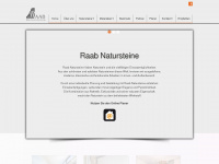 raab-natursteine.de Webseite Vorschau
