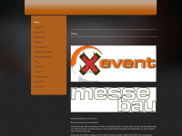 x-event.eu Webseite Vorschau