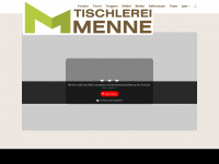 tischlerei-menne.de Webseite Vorschau