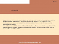 michael-otto.info Webseite Vorschau