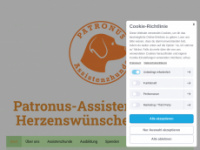 patronus-assistenzhunde.de Webseite Vorschau