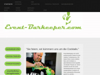 event-barkeeper.com Webseite Vorschau