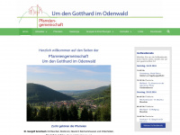 pg-gotthard.de Webseite Vorschau