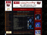 kiss-related-recordings.nl Webseite Vorschau