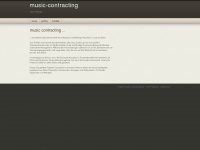 music-contracting.com Webseite Vorschau