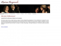 liaison-tangonale.de Webseite Vorschau