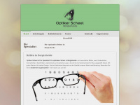 optiker-scheel.de Webseite Vorschau
