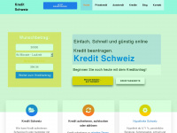 kredit-schweiz.com Webseite Vorschau