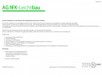 nfk-leichtbau.de Webseite Vorschau