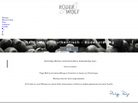 rueger-wolf.de Webseite Vorschau