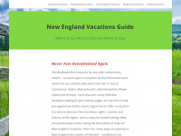 new-england-vacations-guide.com Webseite Vorschau