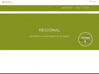regionalversorger.at Webseite Vorschau