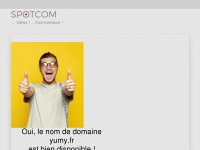 yumy.fr Webseite Vorschau