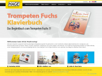 hagemusikverlag.de Webseite Vorschau