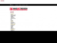 wasmitreisen.com Webseite Vorschau