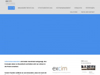 excim-consulting.de Webseite Vorschau