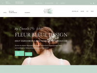 fleurbleuedesign.com Webseite Vorschau