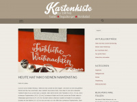 kartenkiste.wordpress.com Webseite Vorschau