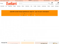 beliani.hu Webseite Vorschau