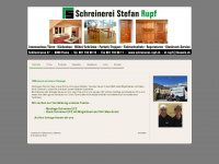 schreinerei-rupf.ch Webseite Vorschau