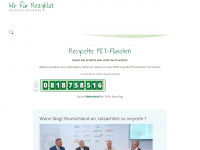 wir-fuer-recyclat.de Webseite Vorschau