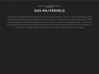 schweizer-militärvelo.ch Webseite Vorschau