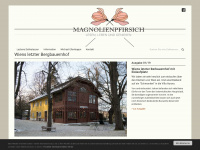 magnolienpfirsich.at Webseite Vorschau