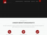 ds-consult.at Webseite Vorschau