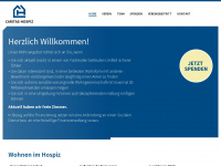 caritas-hospiz.ch Webseite Vorschau