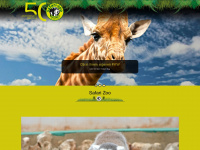 safari-zoo.com Webseite Vorschau