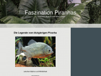 piranhasen.de Webseite Vorschau