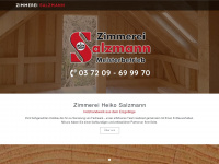 zimmerei-salzmann.de Webseite Vorschau