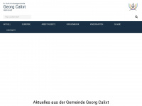 georg-calixt-helmstedt.de Webseite Vorschau